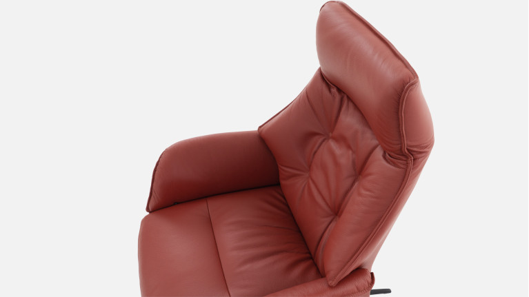 Fauteuil relaxation manuelle cuir LONDON | Confort absolu