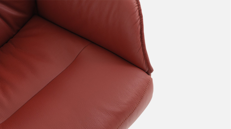 Fauteuil relaxation manuelle cuir LONDON | Confort absolu