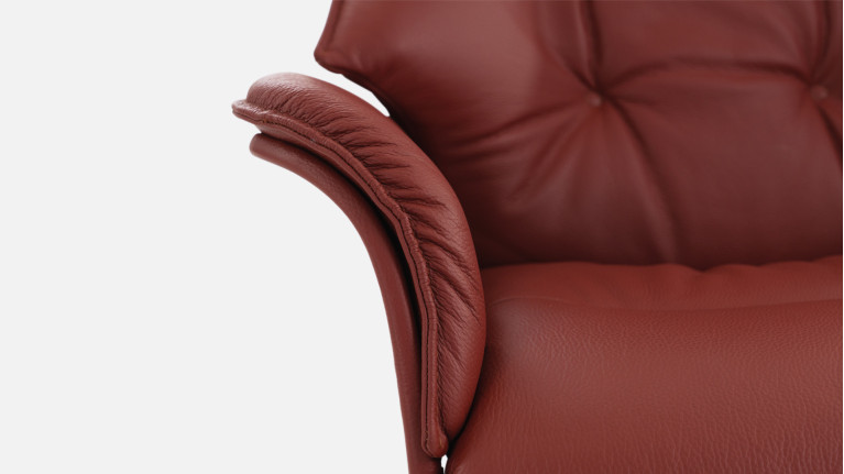 Fauteuil relaxation manuelle cuir LONDON | Confort absolu