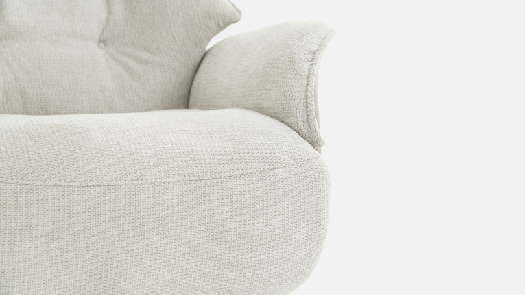 Fauteuil relax électrique tissu LONDON | Technologie et bien-être