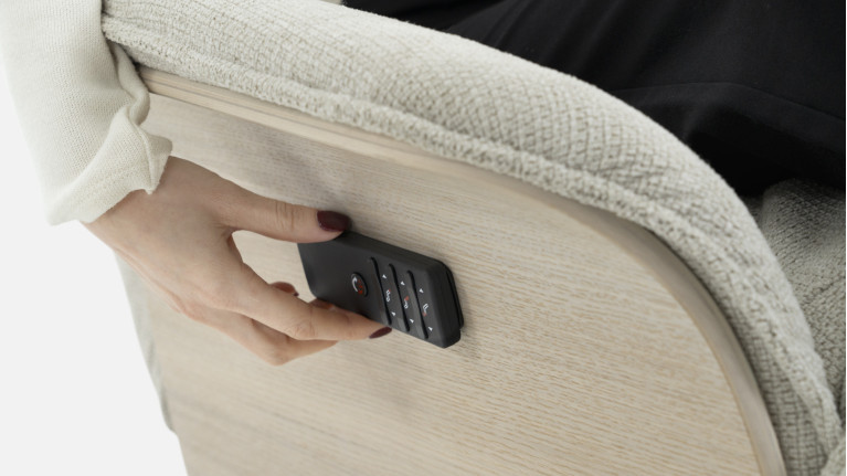 Fauteuil relax électrique tissu LONDON | Technologie et bien-être