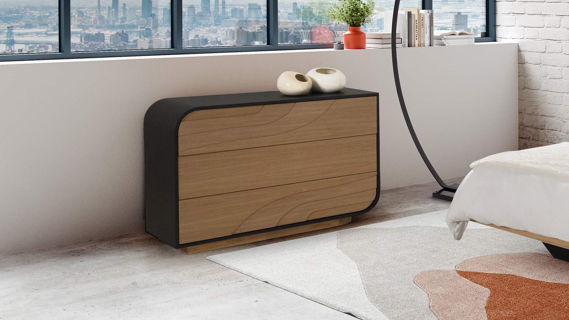 Commode NOVA | Rangements design avec éclairage intégré