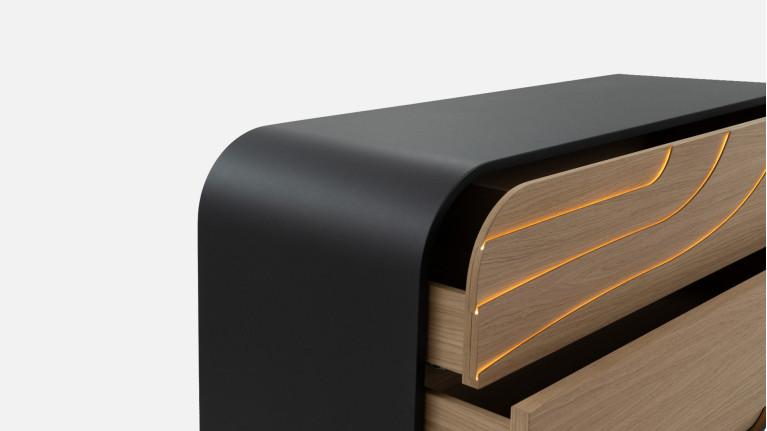 Commode NOVA | Rangements design avec éclairage intégré