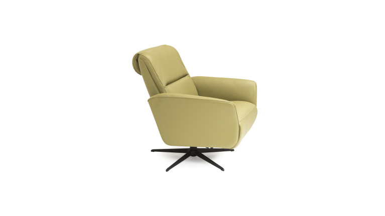 Fauteuil relaxation manuelle HIPSTER | avec têtière et repose-pieds