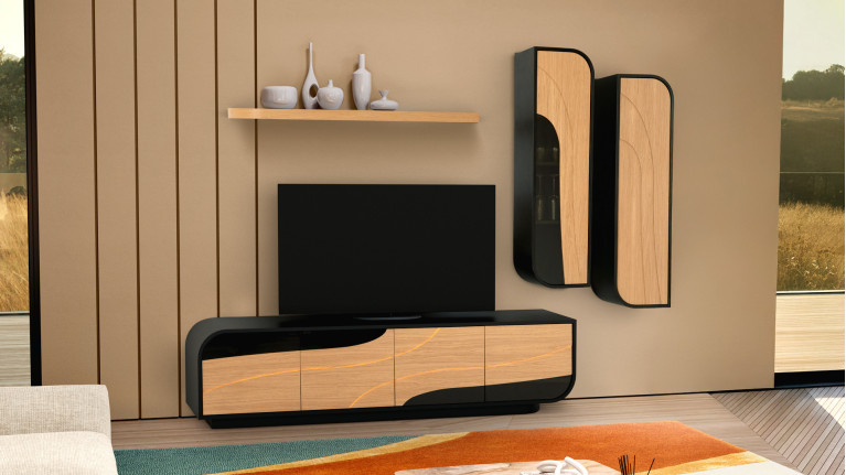 Meuble TV 4 portes NOVA