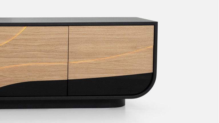 Meuble TV 4 portes NOVA | Design raffiné