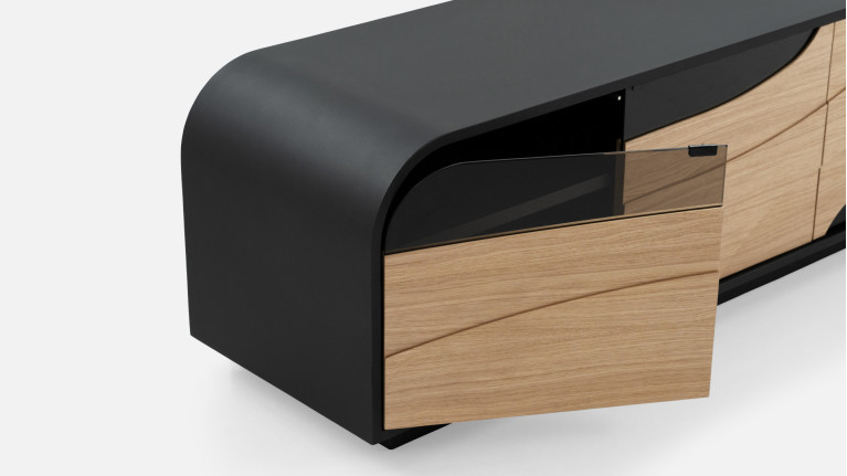 Meuble TV 4 portes NOVA | Design raffiné