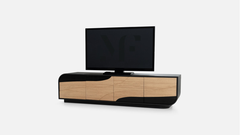 Meuble TV 4 portes NOVA | Design raffiné