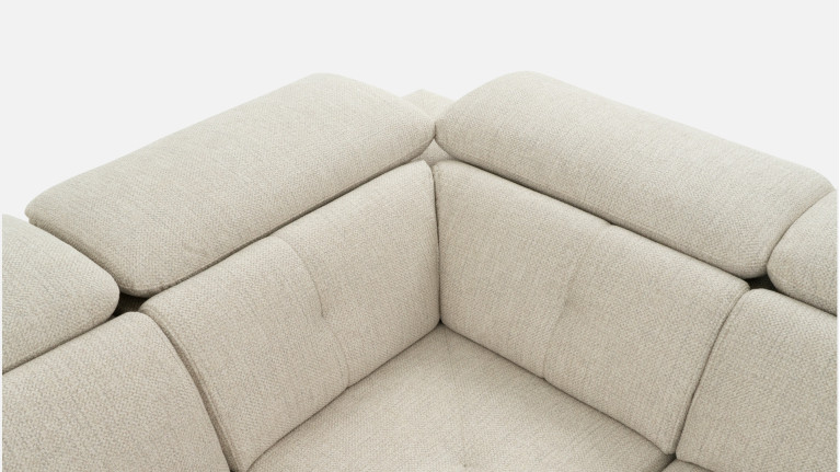 Canapé d'angle relaxation électrique BOSCO | Soutien intégral