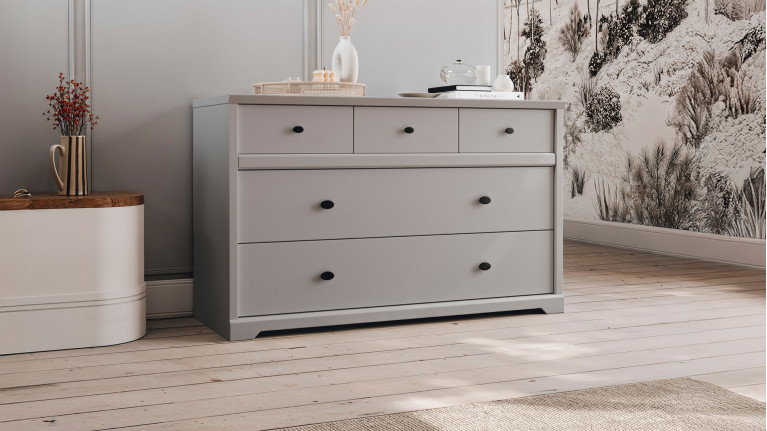 Commode pantalonnière BEAUMONT CELIO | 3 tiroirs grande largeur