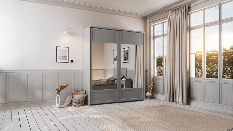 Armoire portes coulissantes BEAUMONT CELIO | Grand choix de façades