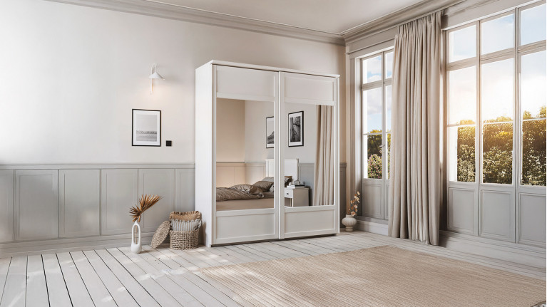 Armoire portes coulissantes BEAUMONT CELIO | Grand choix de façades