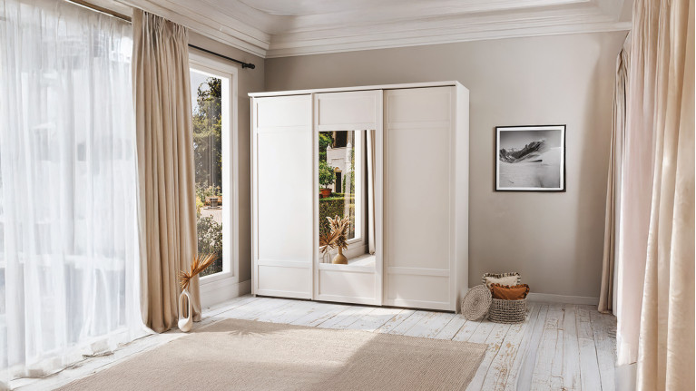 Armoire portes coulissantes BEAUMONT CELIO | Grand choix de façades