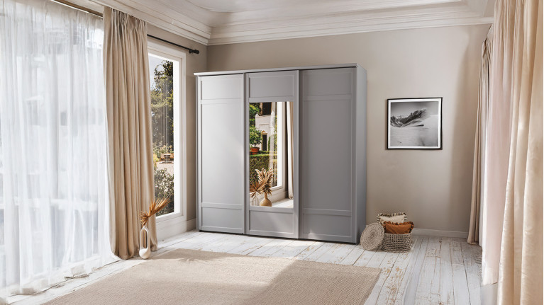 Armoire portes coulissantes BEAUMONT CELIO | Grand choix de façades