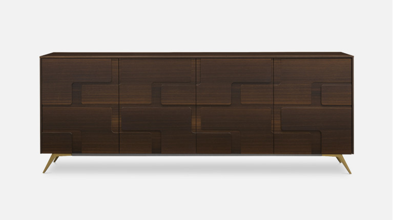 Buffet 4 portes eucalyptus...