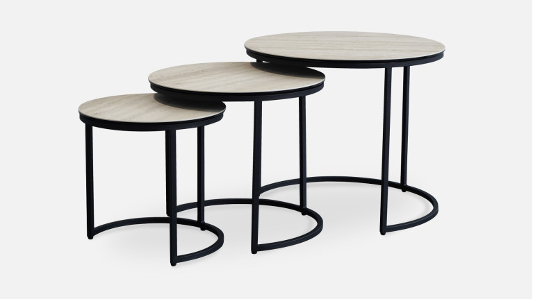 Tables basses gigognes TRINITY