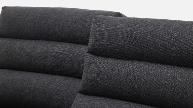 Canapé d’angle méridienne GIGI | Confort modulable avance-recul