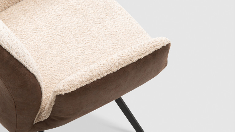 Fauteuil 9060 | Design confortable avec assise pivotante