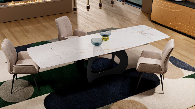 Table de repas extensible NOVA