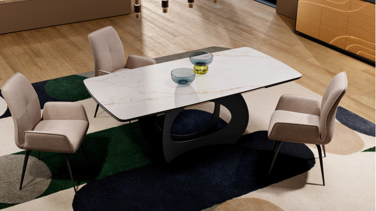 Table de repas extensible NOVA