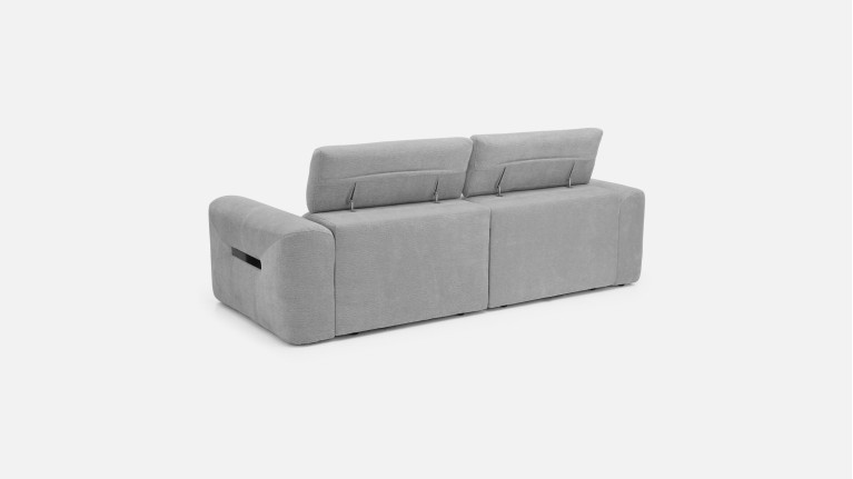 Canapé avec relaxation électrique RÉVÉLATION | Tissu beige