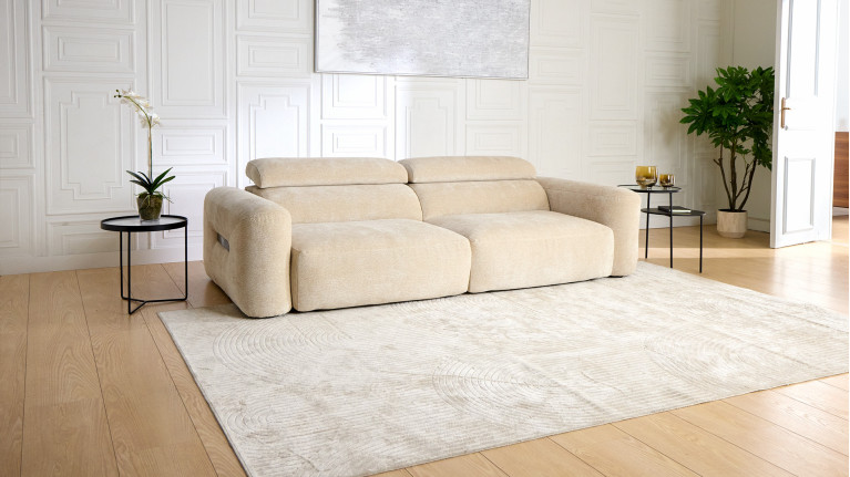 Canapé d’angle relaxation électrique RÉVÉLATION