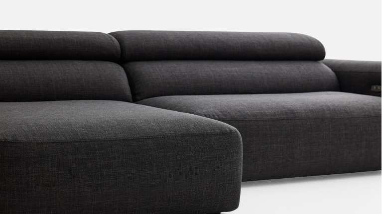 Canapé d’angle relaxation électrique RÉVÉLATION