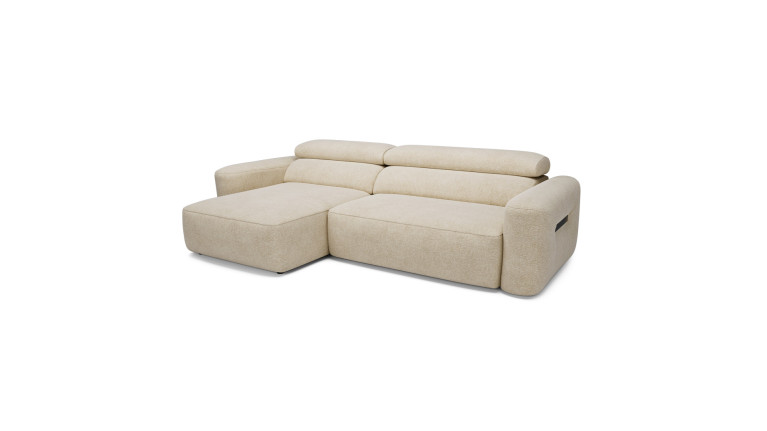 Canapé d’angle relaxation électrique RÉVÉLATION