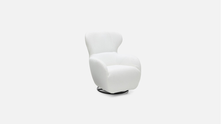 Fauteuil MINI COCOON pivotant | Confort compact et enveloppant