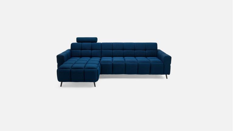 Canapé d'angle convertible tissu TETRIS | Design contemporain