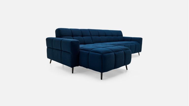 Canapé d'angle convertible tissu TETRIS | Design contemporain