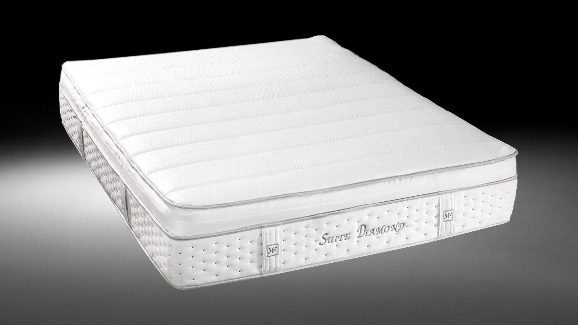 Matelas SUITE DIAMOND | Soutien ferme avec surmatelas au choix