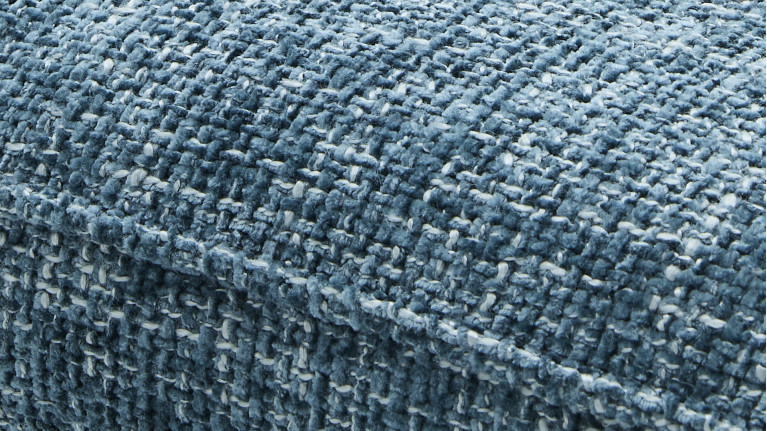 Pouf FORTUNA en tissu | Assise confortable et design élégant