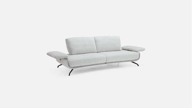 Canapé 3 places PACHA | Dossiers avance-recule & accoudoirs réglables