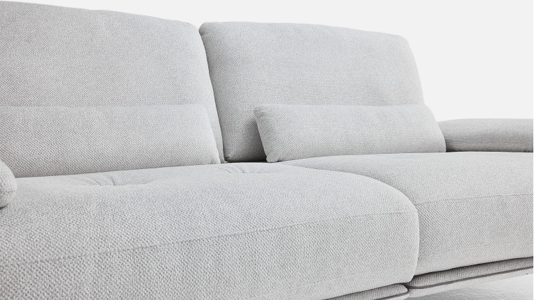 Canapé 3 places PACHA | Dossiers avance-recule & accoudoirs réglables