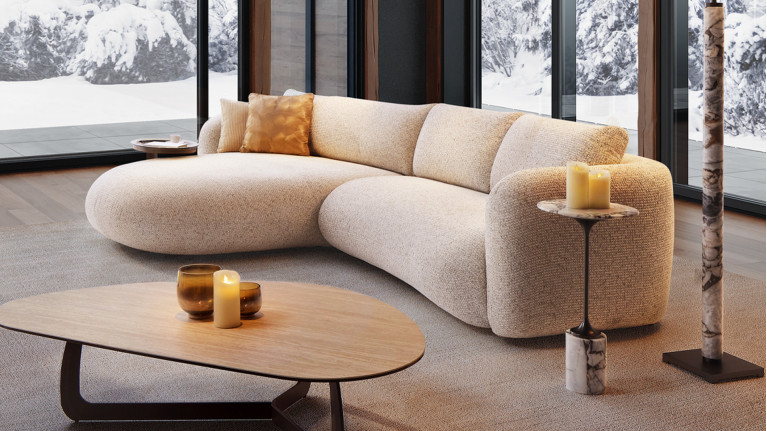 Canapé d'angle forme...