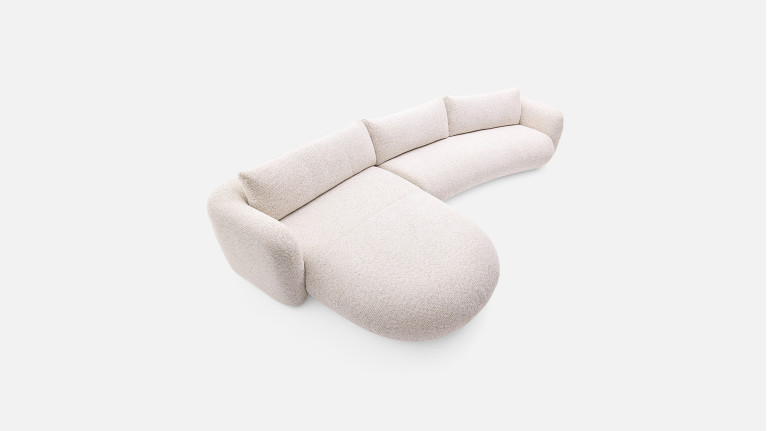 Canapé d’angle organique ASTRAL | Design fluide & modulable