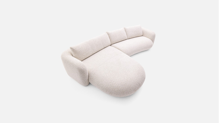 Canapé d’angle organique ASTRAL | Design fluide & modulable