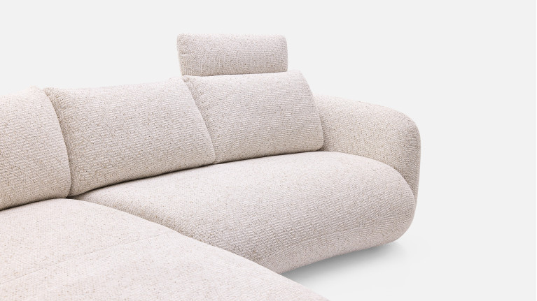 Canapé d’angle organique ASTRAL | Design fluide & modulable