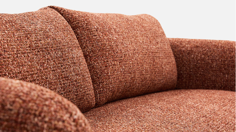 Canapé 3 places organique ASTRAL | Courbes douces & modulable