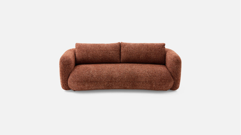 Canapé 3 places organique ASTRAL | Courbes douces & modulable