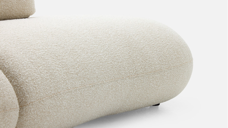 Canapé 4 places organique ASTRAL | Courbes douces & modulable