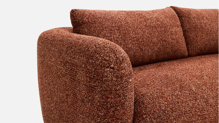 Canapé 3 places organique ASTRAL | Courbes douces & modulable