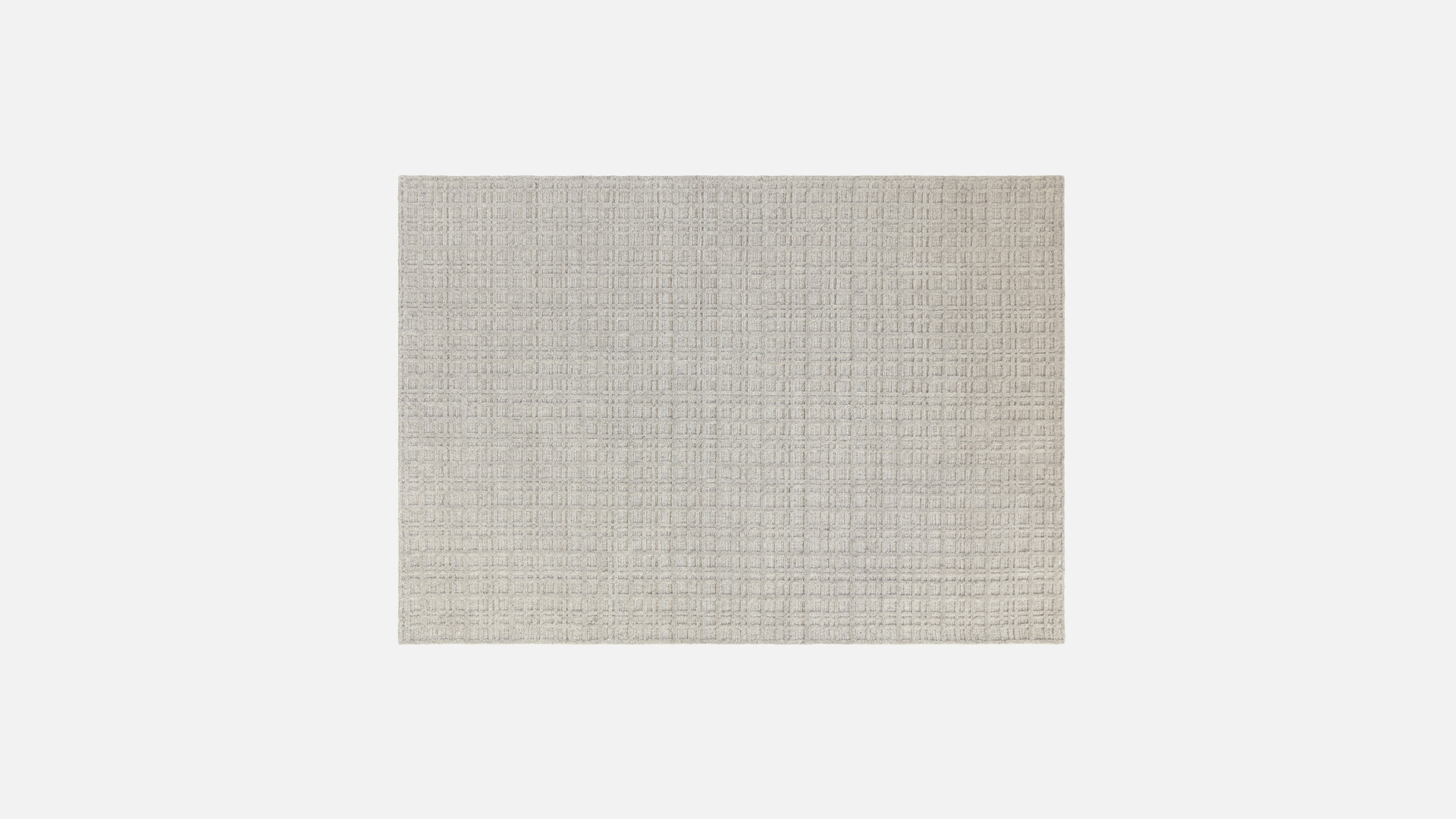 Tapis THATCH en laine | Tapis greige tissé main