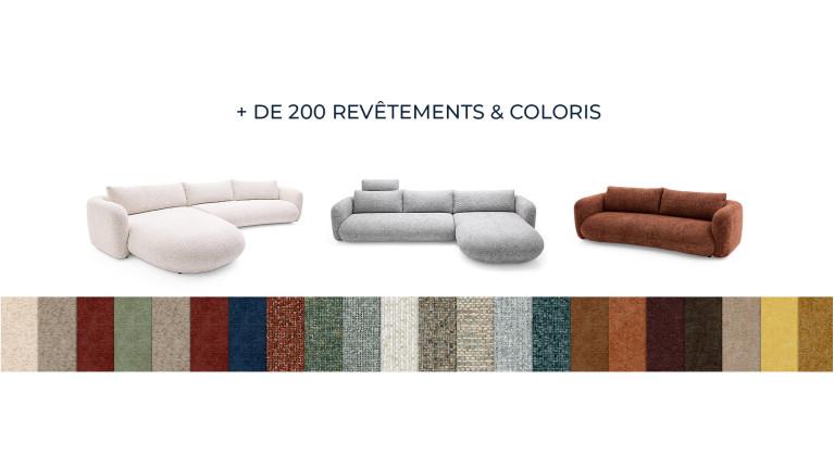 Canapé d’angle organique ASTRAL | Design fluide & modulable