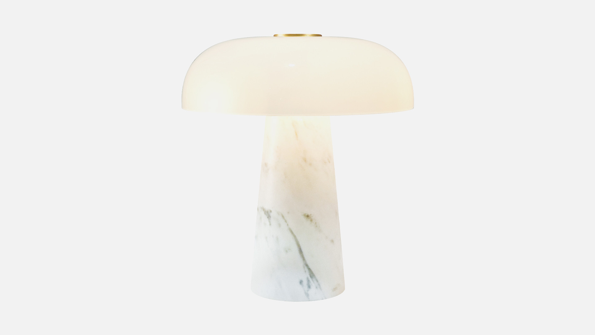 Lampe GLOSSY MINI en marbre | Lampe design nordique