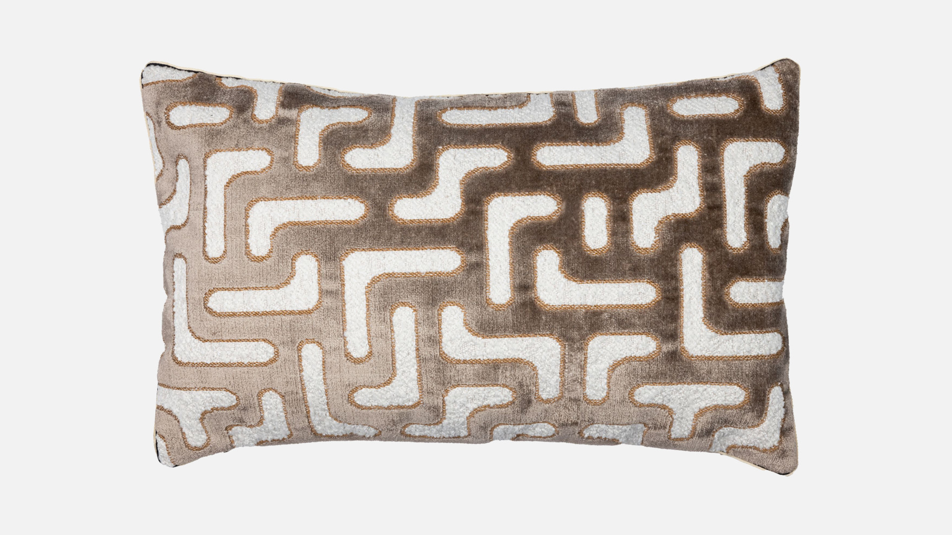 Coussin BRYCE en velours | Coussin décoratif 30x50