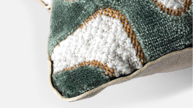 Coussin BRYCE en velours | Coussin décoratif 30x50