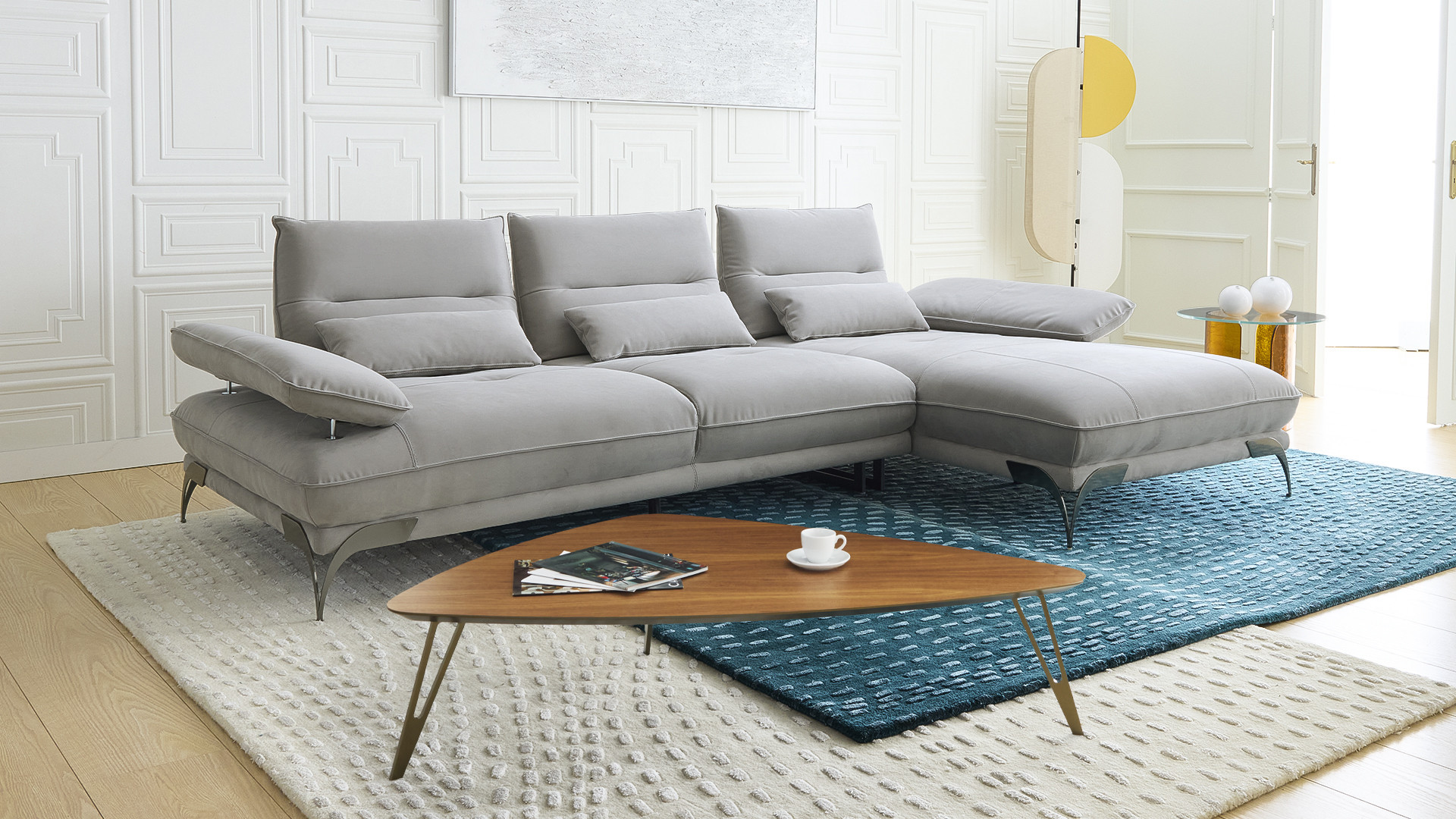 Canapé d’angle chaise longue Canapé d'angle| Une parenthèse de douceur