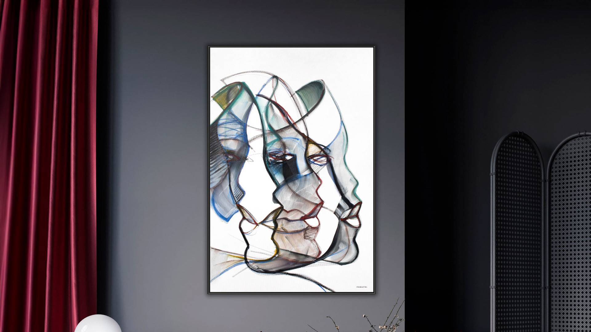 Tableau QUE SERAIS-JE SANS TOI | Art Cordovelian